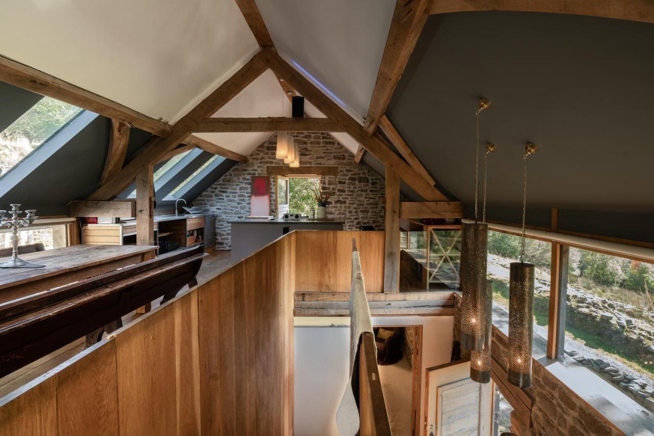 Red Kite Barn - Charming Boutique Barn Conversion Newbridge on Wye Bagian luar foto