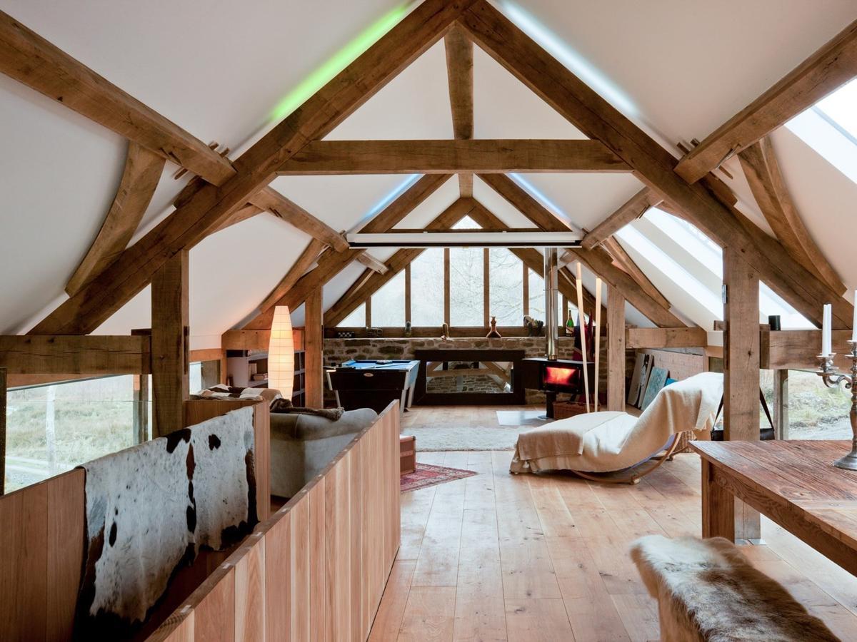 Red Kite Barn - Charming Boutique Barn Conversion Newbridge on Wye Bagian luar foto